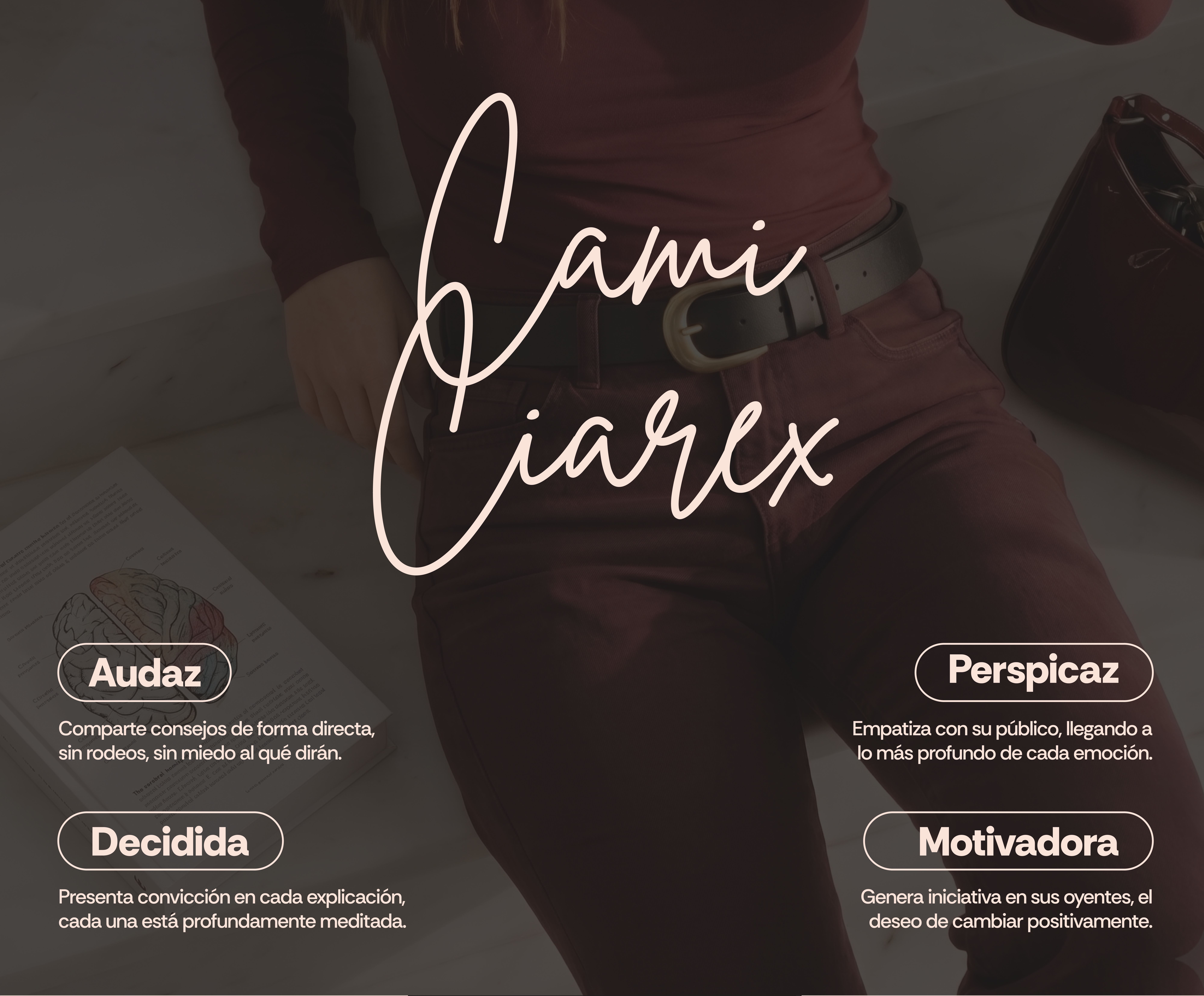 Imagen destacada del proyecto Cami Ciarex, España — Branding de Marca Personal