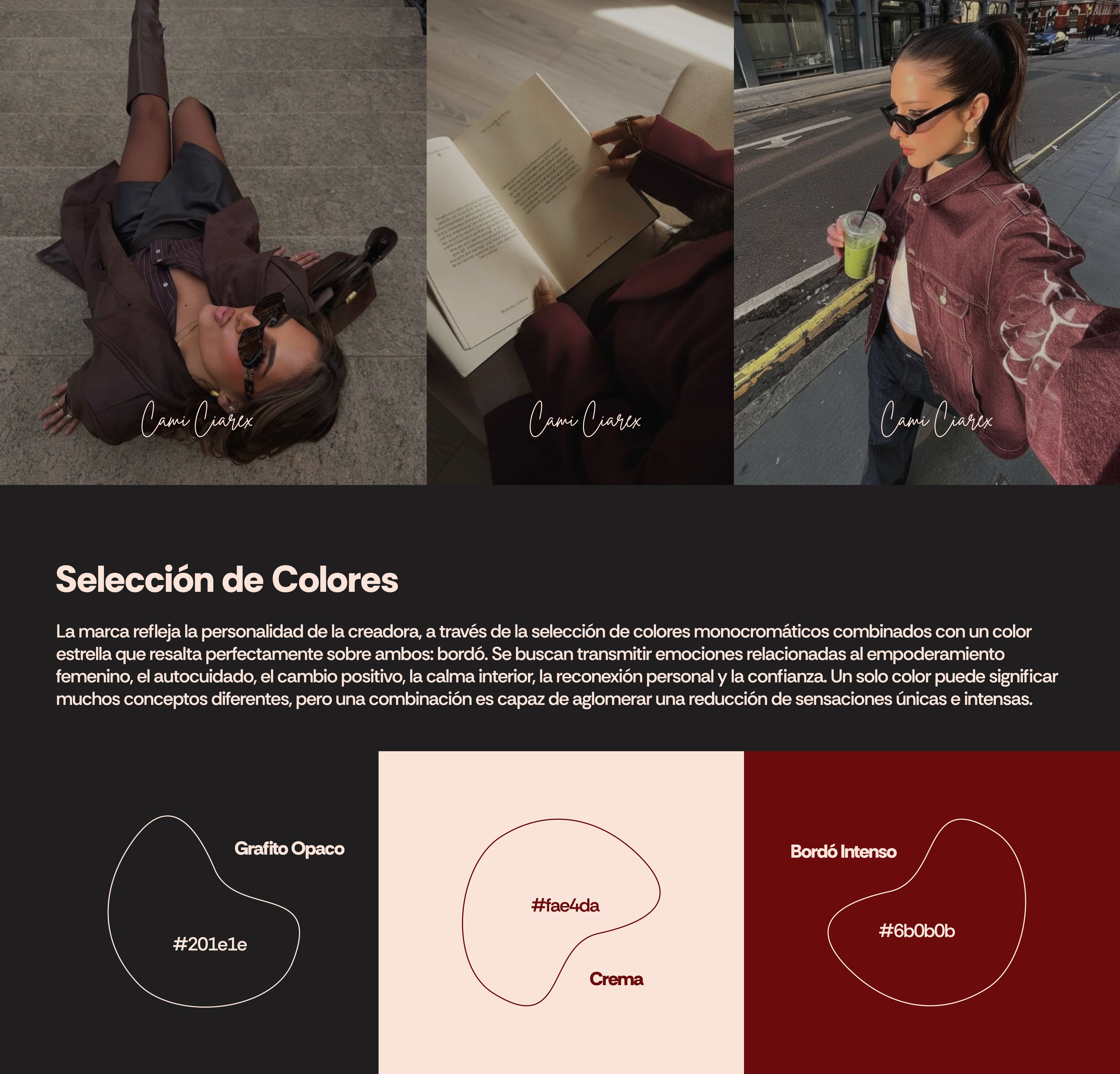 Colores de marca de Cami Ciarex