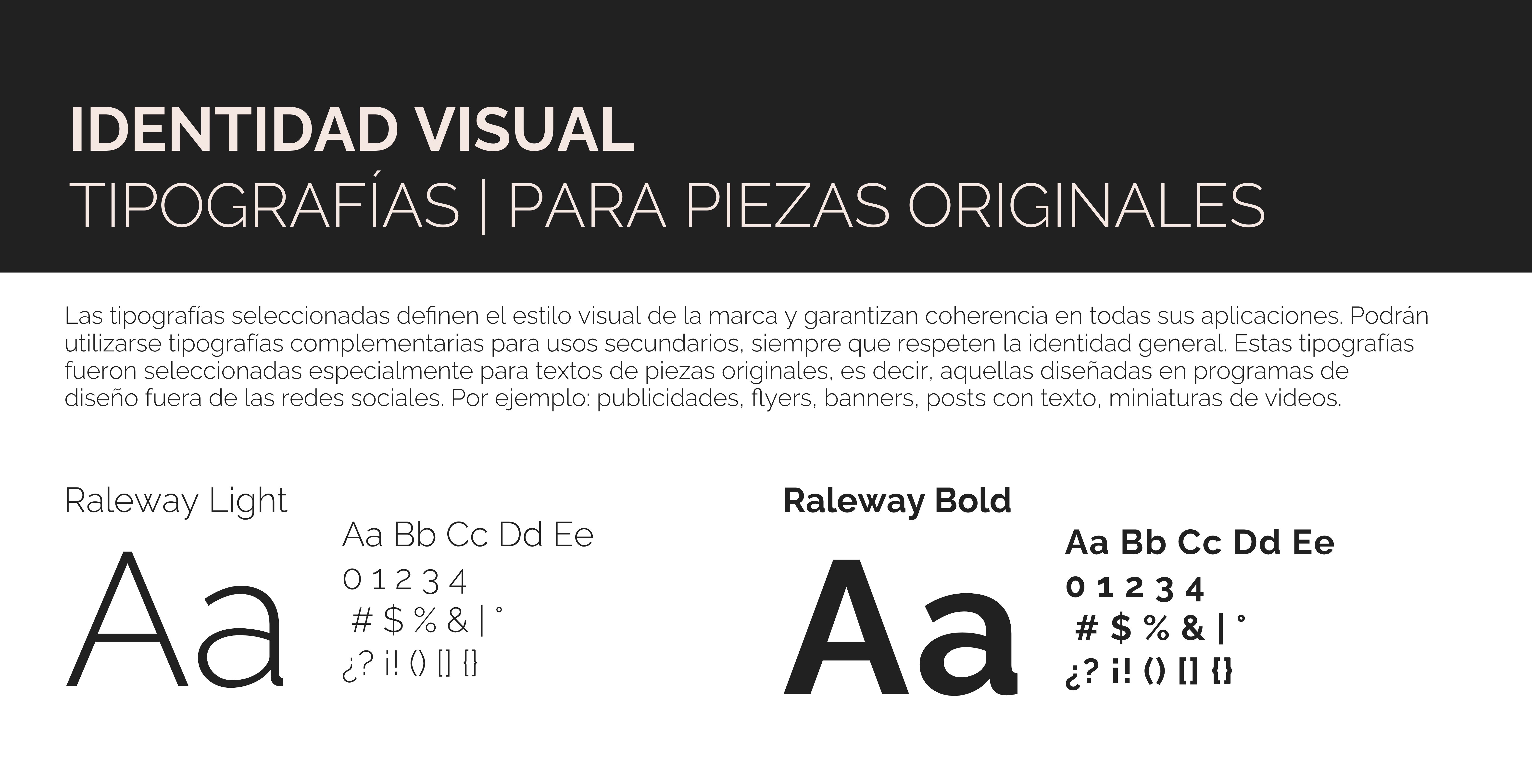 Tipografía identidad visual de Fervore